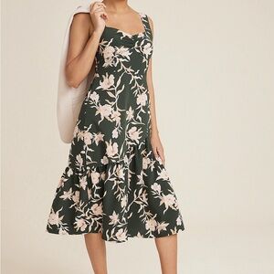 NWT Maurice’s Olive Flower dress